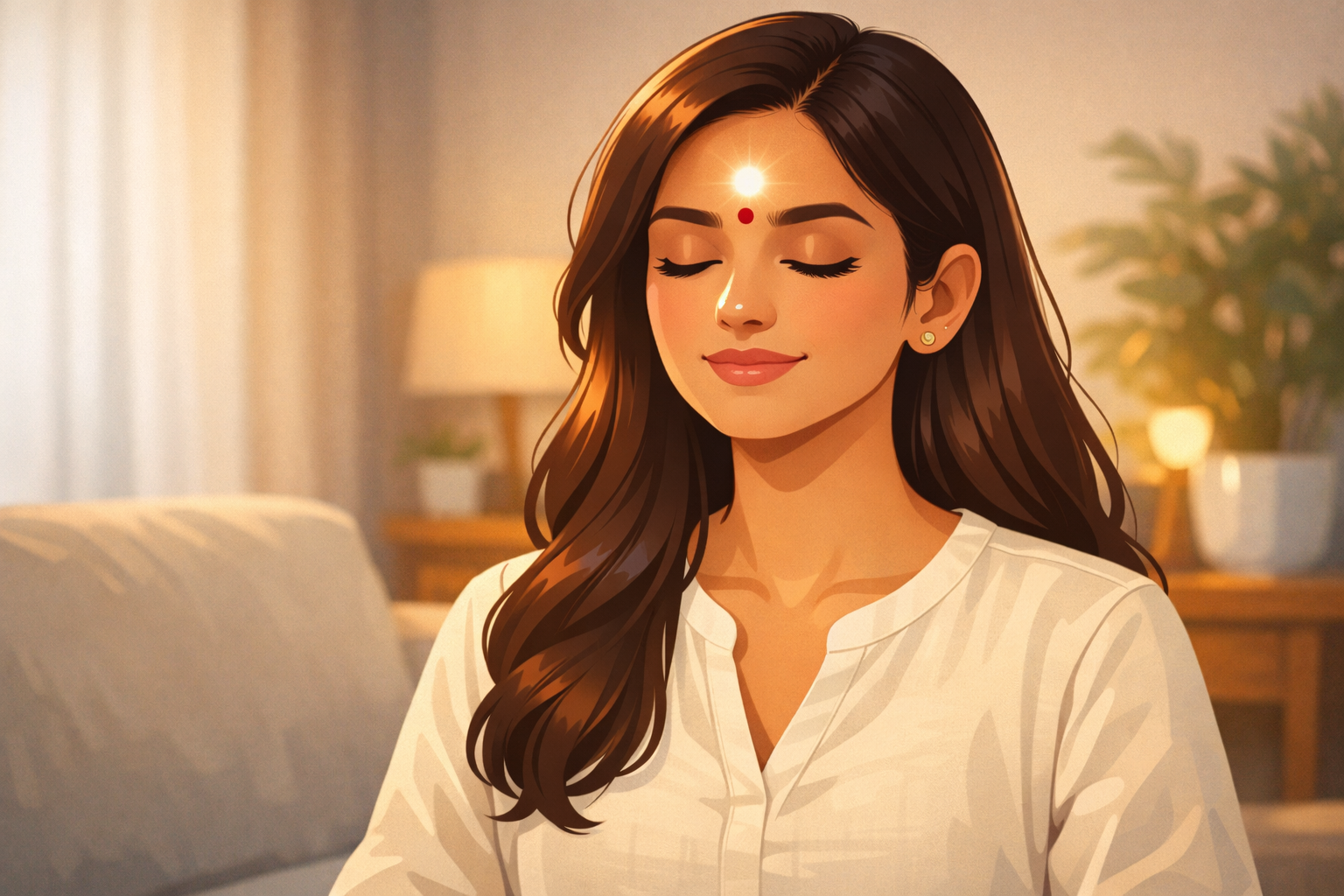 With 3rs eye experience way to inner peace 